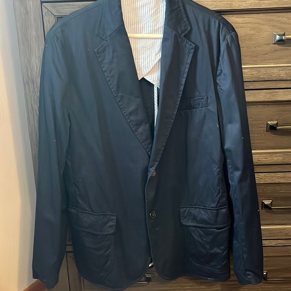 jcpenney Suits & Blazers Like New Mens Jcpenny Navy Blazer Poshmark
